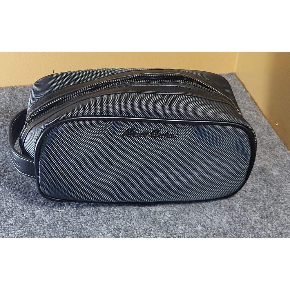 Robert Graham Hydrus Max Black Designer Travel Toiletry Bag Paisley Lining